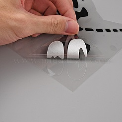 Libelle reflektierende Kunststoff-Autoaufkleber für Haustiere&nbsp;DIY-WH0030-38A