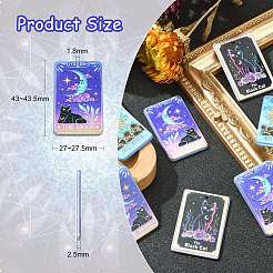 15 pièces 3 styles pendentifs acryliques imprimés&nbsp;SACR-CJ0001-29