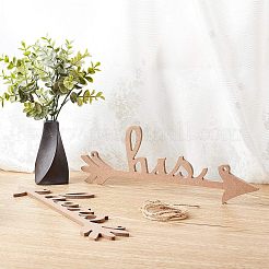 Sein und ihr Pfeil Stuhl Zeichen Banner&nbsp;DIY-WH0157-34