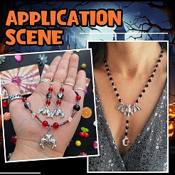 40 pz 10 stili pendenti in lega di stile tibetano&nbsp;TIBEP-SC0003-03