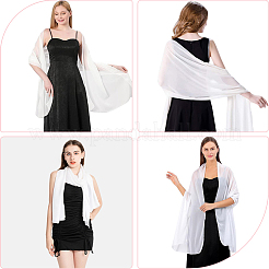 Chiffonschal für Frauen&nbsp;AJEW-WH20077-042A
