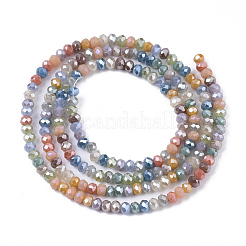 FilI di perline in vetro placcato&nbsp;X-EGLA-S192-001A-A02