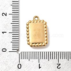 Pendentifs en acier inoxydable 304 avec micro pavé de strass&nbsp;STAS-G369-12G