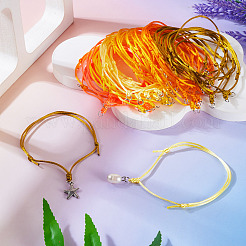 60 Stück 6 Farben Nylonschnur zum Basteln von Armbändern&nbsp;BJEW-TA00669