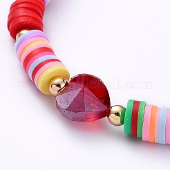 Bracelets extensibles avec breloque&nbsp;BJEW-JB05085-02