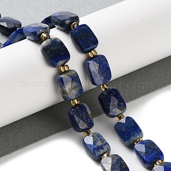 Natürlicher Lapislazuli Perlenstränge&nbsp;G-H061-A07-01