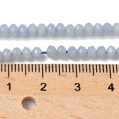 Natürliche Angelit Perlen Stränge&nbsp;G-R013-B02-4x3mm