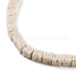Fili di perline sintetiche tinte in pietra lavica&nbsp;G-H311-02A-11