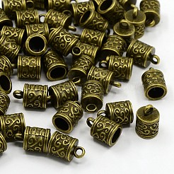 Endkappen für Kord tibetischen Stil&nbsp;LS-TIBEP-LF10887YKG-AB-LF