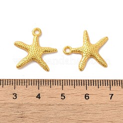 Tibetischer stil Aluminium Anhänger & Charms&nbsp;X-TIBEP-EA306YKG-G-FF