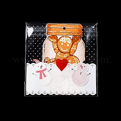 Backbeutel aus Kunststoff mit Weihnachtsmotiv&nbsp;OPP-Q004-04C