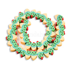 Handgemachte Fimo-Perlen Stränge&nbsp;CLAY-N008-070-B01