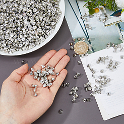 2700pcs poussoirs d'oreilles en plastique&nbsp;FIND-FH0017-99B