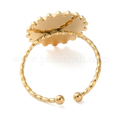 Manschettenringe aus Edelstahl 304&nbsp;RJEW-S393-01A
