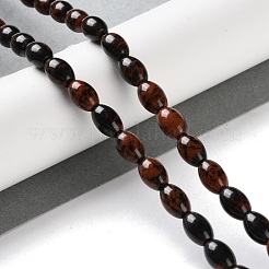 Natur Mahagoni Obsidian Perlen Stränge&nbsp;G-I369-B06-01
