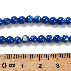Zusammengesetzte Stränge aus synthetischen Stein- und Trochus-Muschelperlen&nbsp;G-B128-08A-05