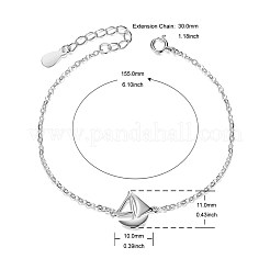 Braccialetti classici in argento sterling a 925 maglia&nbsp;JB366A