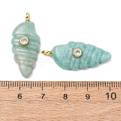 Anhänger aus natürlichem Amazonit&nbsp;G-H357-04G-04