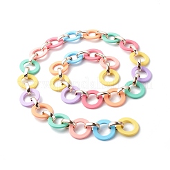 Catene di collegamento fatte a mano&nbsp;AJEW-JB01045-03