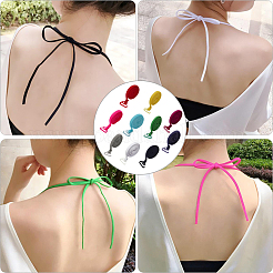 10 Paar rutschfeste Nylon-BH-Träger in 10 Farben&nbsp;FIND-CY0001-29