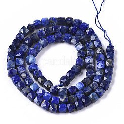 Filo di Perle lapis lazuli naturali &nbsp;LS-G-R460-038