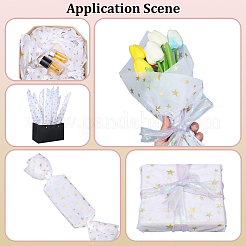 Emballage de bouquet en papier rectangulaire&nbsp;DIY-WH20050-20C-01