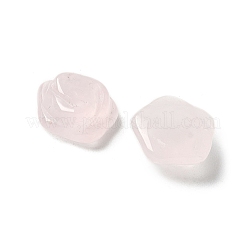 Natürlicher Rosenquarz geschnitzte Cabochons&nbsp;G-C185-01A-01