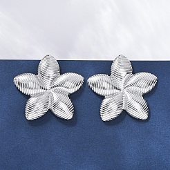 Pendientes de acero inoxidable 304 para mujer&nbsp;EJEW-K306-19P