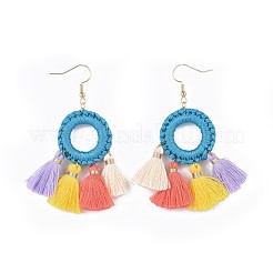 Orecchini pendenti in ottone&nbsp;EJEW-JE03162-M