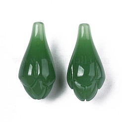 Abalorios de vidrio imitación de jade&nbsp;X-GLAA-S054-21A