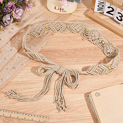 1 Stück Boho Baumwollgürtel für Damen&nbsp;FIND-CP0003-65B