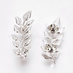 Legierungs Broschen&nbsp;JEWB-WH0004-02S