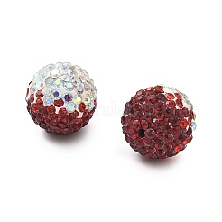 Perline di strass in argilla polimerica con design a gradiente di colore&nbsp;LS-CLAY-NH0001-03E