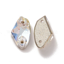 A forma di ascia cucita su strass&nbsp;RGLA-C001-01A-001LA