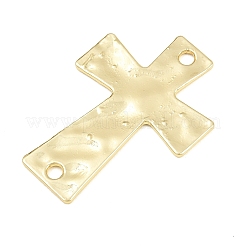 Ciondolo connettore in ottone testurizzato&nbsp;KK-CBA95AE-02B-G