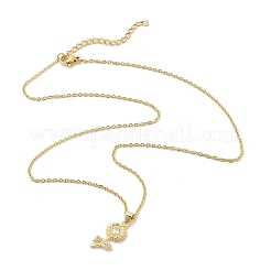 Colliers pendentifs en acier inoxydable 304&nbsp;NJEW-U002-16G-02