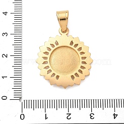 316 pendenti in strass in acciaio inossidabile chirurgico&nbsp;STAS-P412-07G