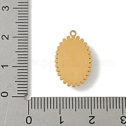 Colgantes de ojo de tigre naturales&nbsp;STAS-P394-06G-06