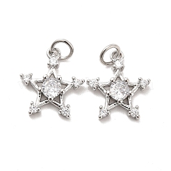 Pendentifs en laiton de placage de rack avec zircone cubique&nbsp;KK-K270-38P