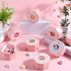 Sechseckige Donut-Kartons&nbsp;CON-WH0019-18B