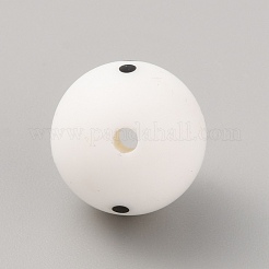 Perline in silicone ecologico per uso alimentare a tema natalizio&nbsp;SIL-WH0006-16H