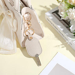 Porte-clés en cuir pu&nbsp;KEYC-WH20011-05KCG-C