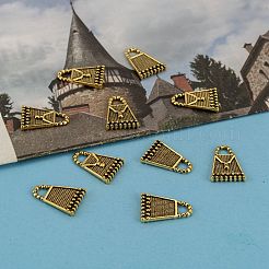 Tibetischen Stil Legierungs Anhänger & Charms&nbsp;X-GLF0208Y-NF
