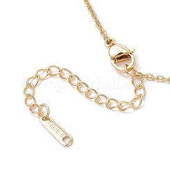 26 Stück Legierungs-Strass-Anhänger-Halsketten&nbsp;NJEW-JN05244