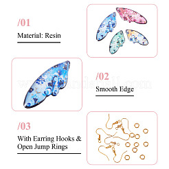 DIY Ohrring machen Kits&nbsp;DIY-TA0015-12