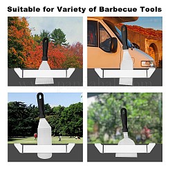 Grillbesteckhalter-Clips aus Edelstahl 304&nbsp;TOOL-WH0155-06P