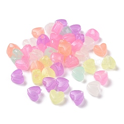 Leuchtende transparente Acrylperlen&nbsp;LACR-Q001-01