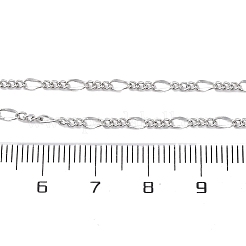 Figaroketten aus Messing für Damen&nbsp;NJEW-D302-01P
