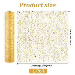 Rubans de maille déco en polyester&nbsp;OCOR-WH20013-016B