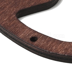 Pendentifs en bois peint au pistolet&nbsp;WOOD-H101-02